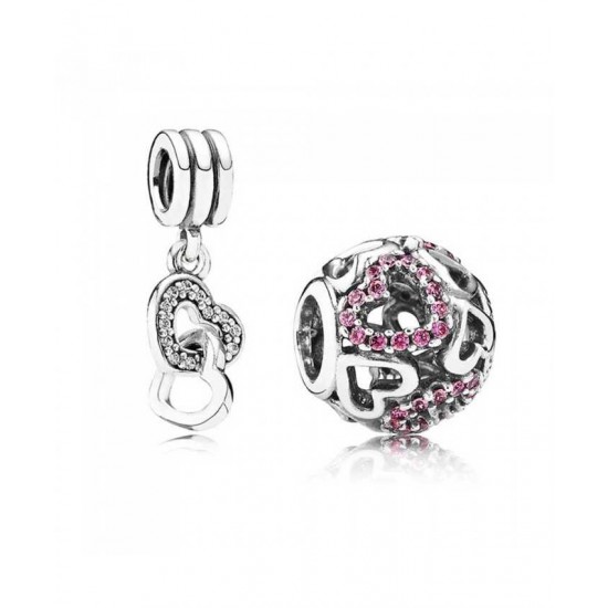 Pandora Charm-Sparkling Heart Jewelry