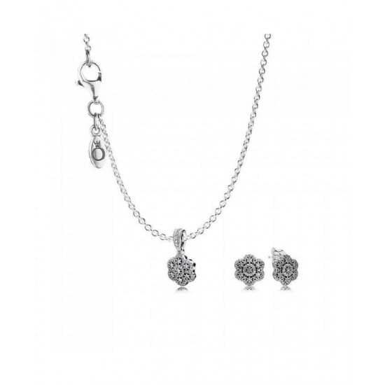 Cheap Pandora Jewellery Set-Crystallised Floral