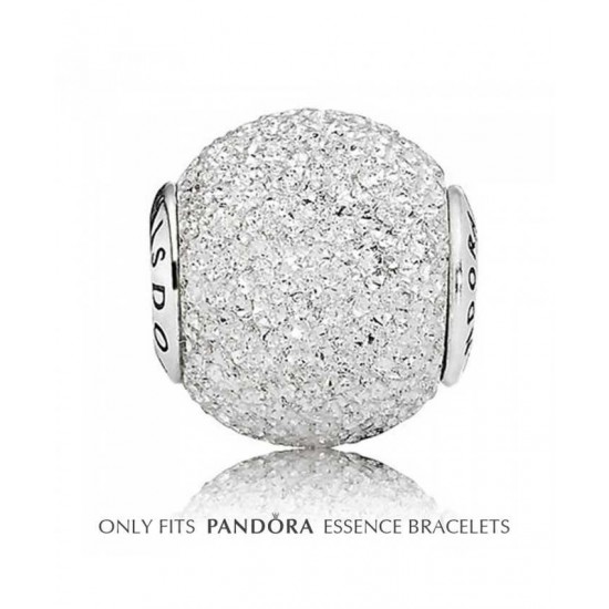 Pandora Charm-Essence Silver Sparkle Wisdom Bead