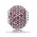 Pandora Charm-Essence Silver Red Cubic Zirconia Passion