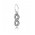 Pandora Charm-Silver Cubic Zirconia Infinity Dropper
