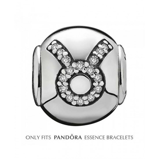 Pandora Charm-Essence Silver Taurus