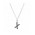 Pandora Necklace-Sparkling Alphabet X